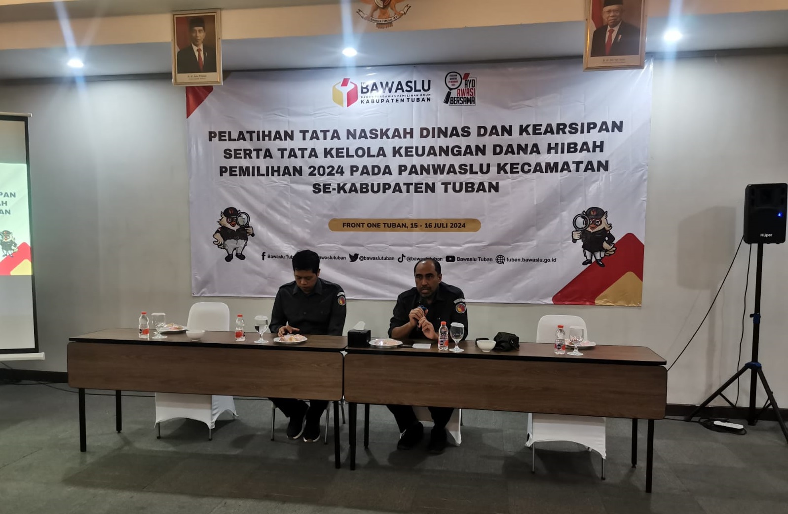 Pelatihan tata naskah dinas dan kearsipan