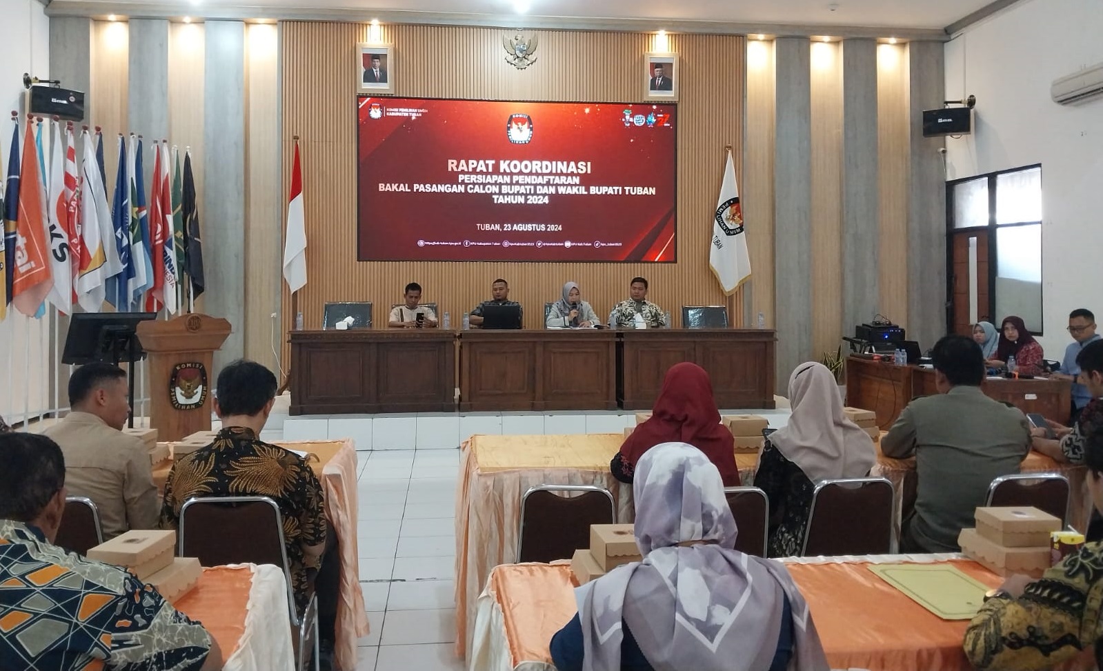 Rakor persiapan pendaftaran bupati tuban 2024