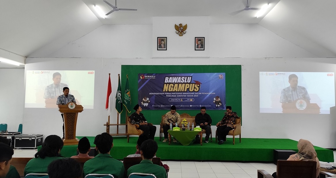 Bawaslu Ngampus di IAINU Tuban