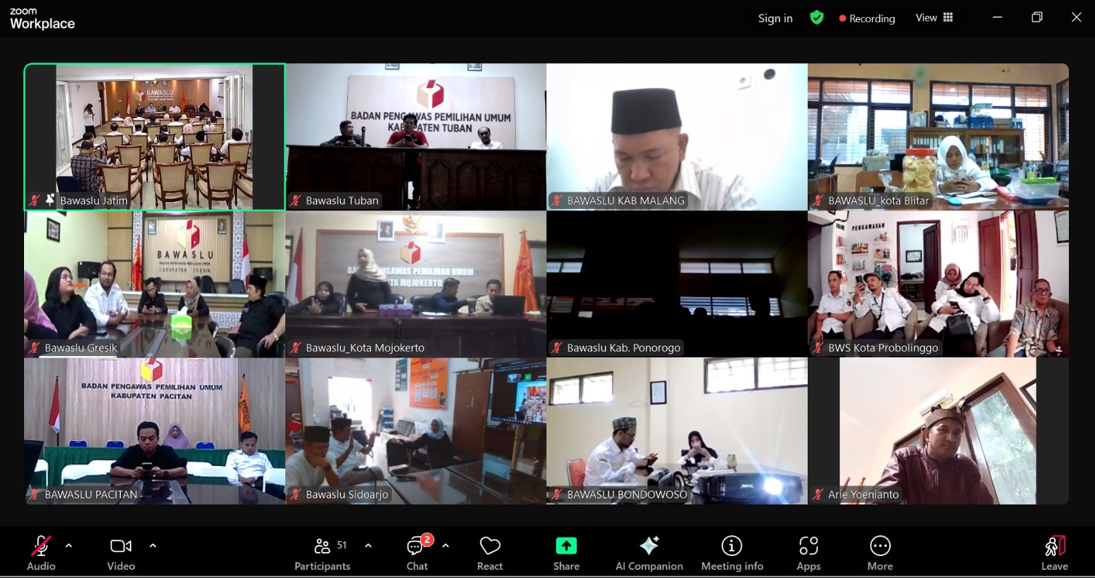 Ngabuburit Pengawasan Bawaslu Jatim