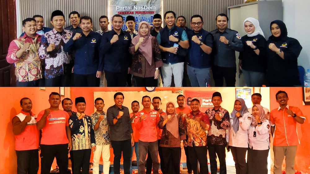 Kunjungan ke partai nasdem dan buruh