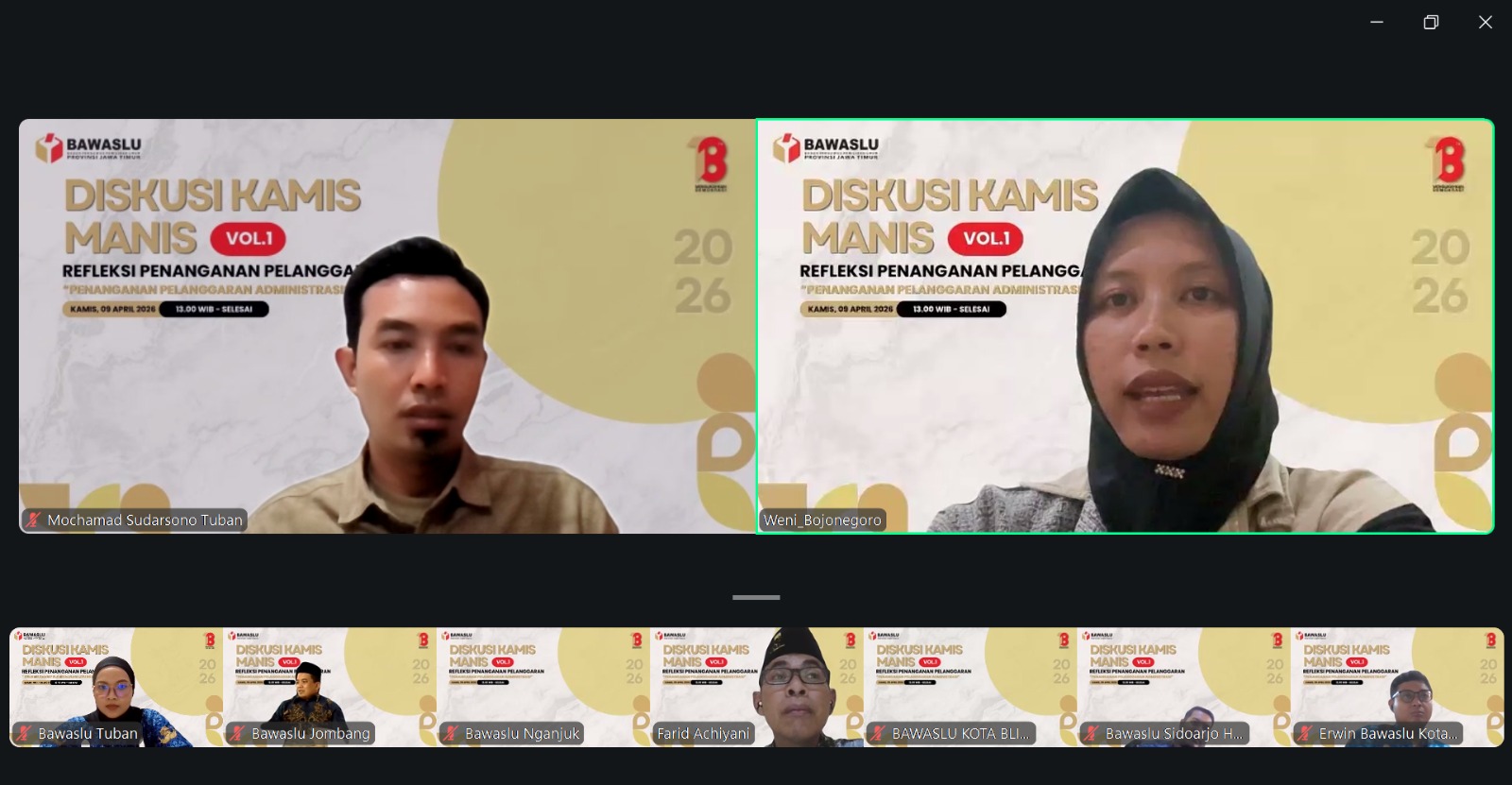 Diskusi Manis Vol 1
