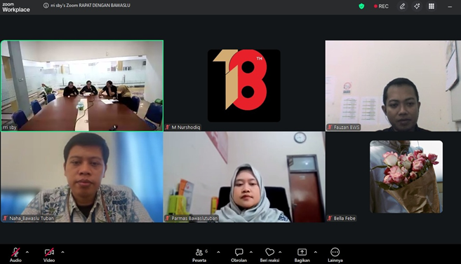 Zoom dengan RRI Surabaya 7 Mei 2026
