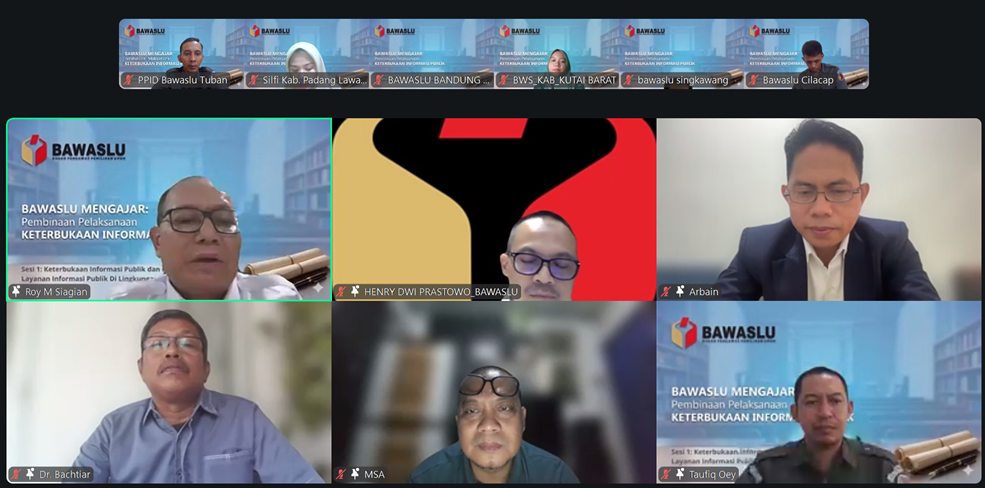 Bawaslu Mengajar Sesi 1