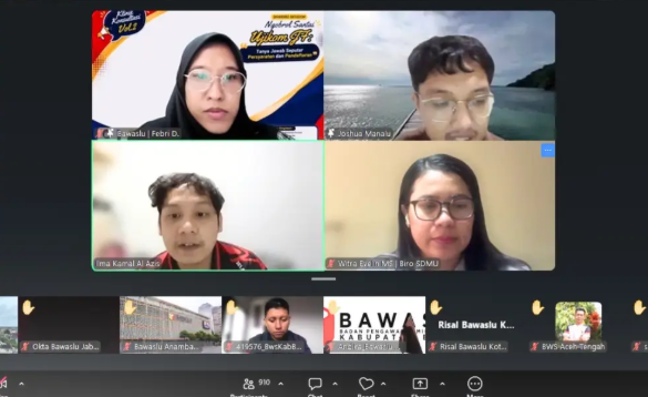 Zoom Petunjuk Teknis Tunjang Kinerja Bawaslu