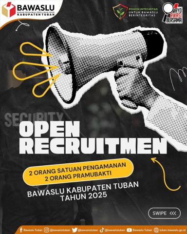 Rekrutmen tenaga pendukung 2025