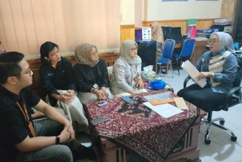 koordinasi dengan SMK TJP