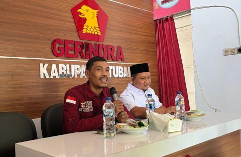 Bawaslu Tuban Koordinasi Pemutakhiran Data Partai Gerindra Semester II