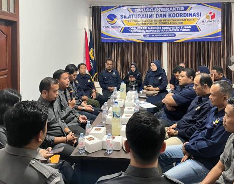 Koordinasi Pemutakhiran Data Parpol Nasdem