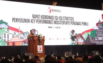 Rapat koordinasi terkait Isu-isu strategis Penyusunan Key Performance Indikator (KPI) Pengawas Pemilu