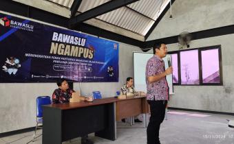 Bawaslu Ngampus di ITB Montong