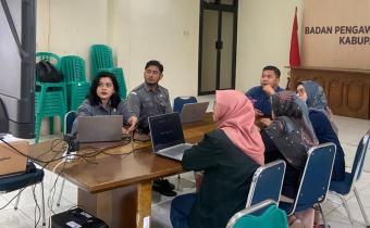 Zoom perdana dengan UINSA-1