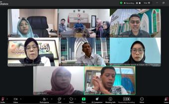 Zoom perdana dengan UINSA-2