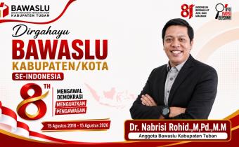 Nabrisi_HUT 8 Bawaslu KabKota